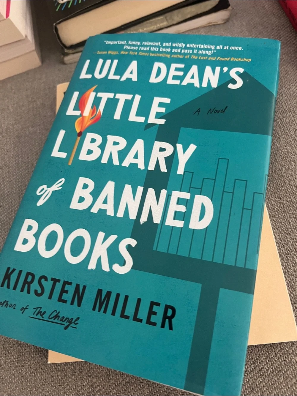 Lula Dean's Little Library of Banned Books by Kirsten Miller Hardcover2024 $30